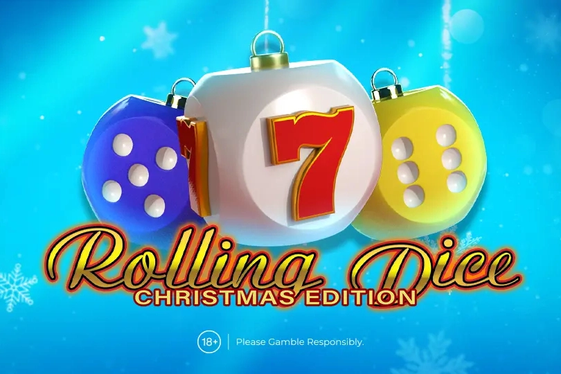 00726 rolling dice christmas edition